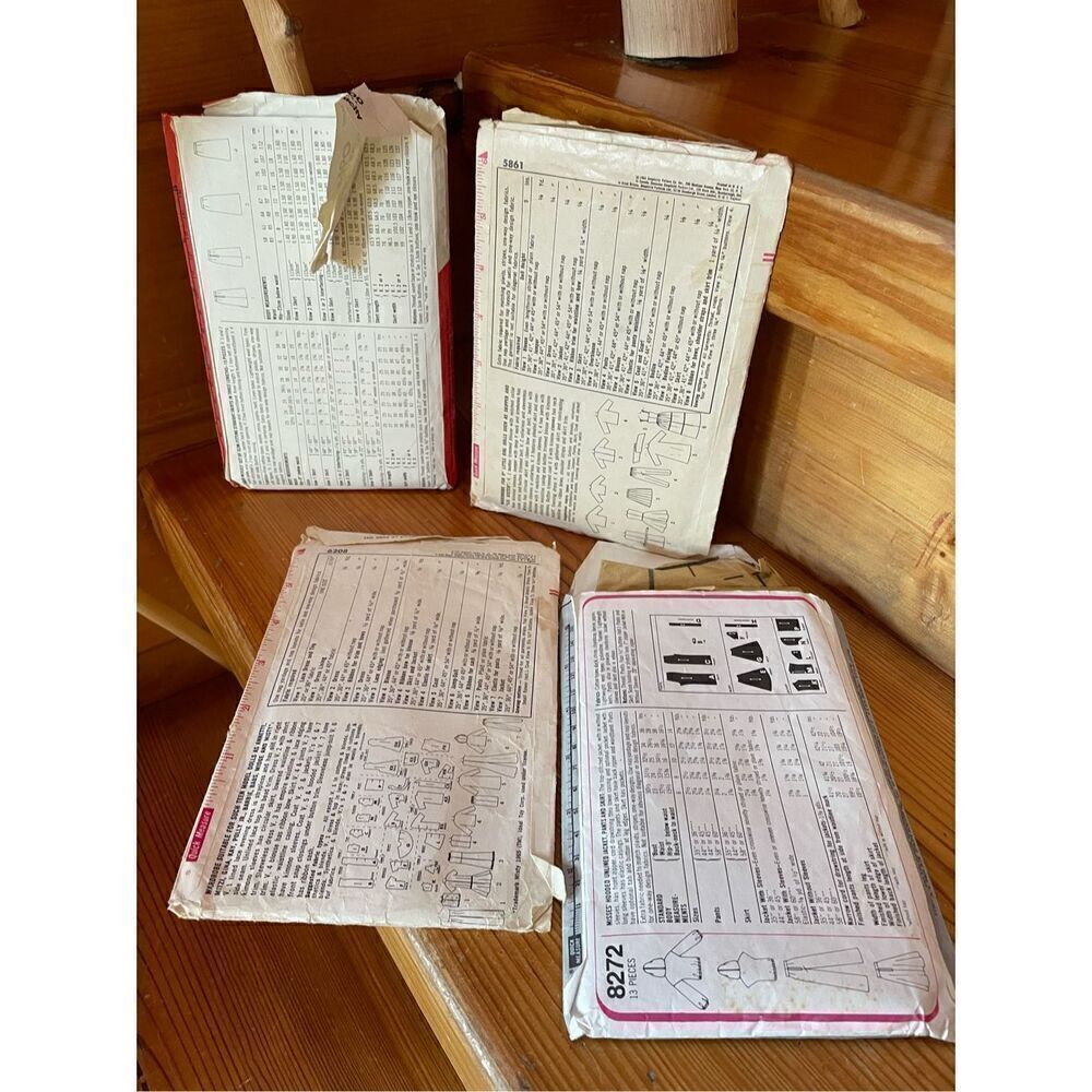 Sewing Patterns x4 - Picture 2 of 2